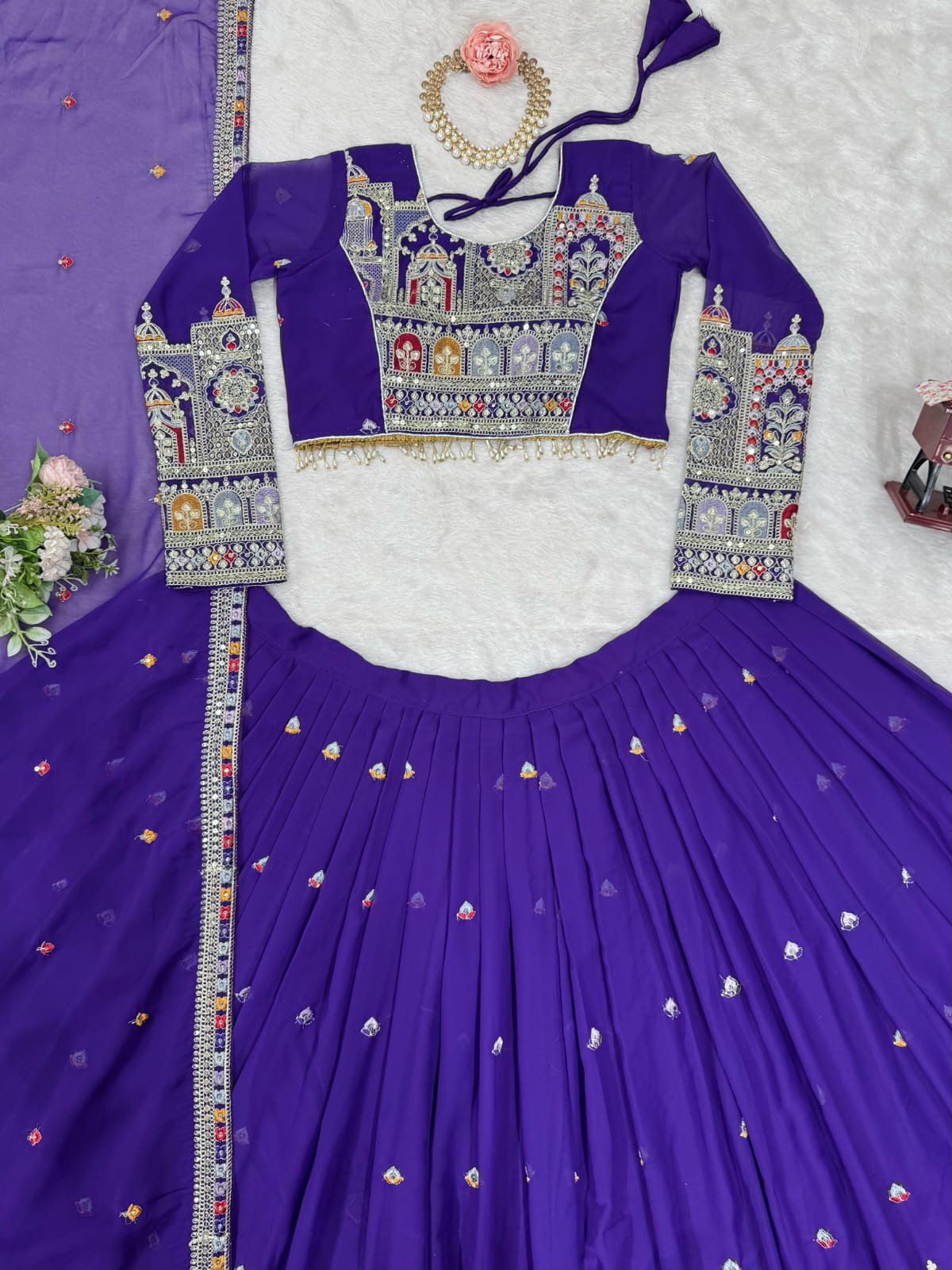 Lehenga Faux Georgette