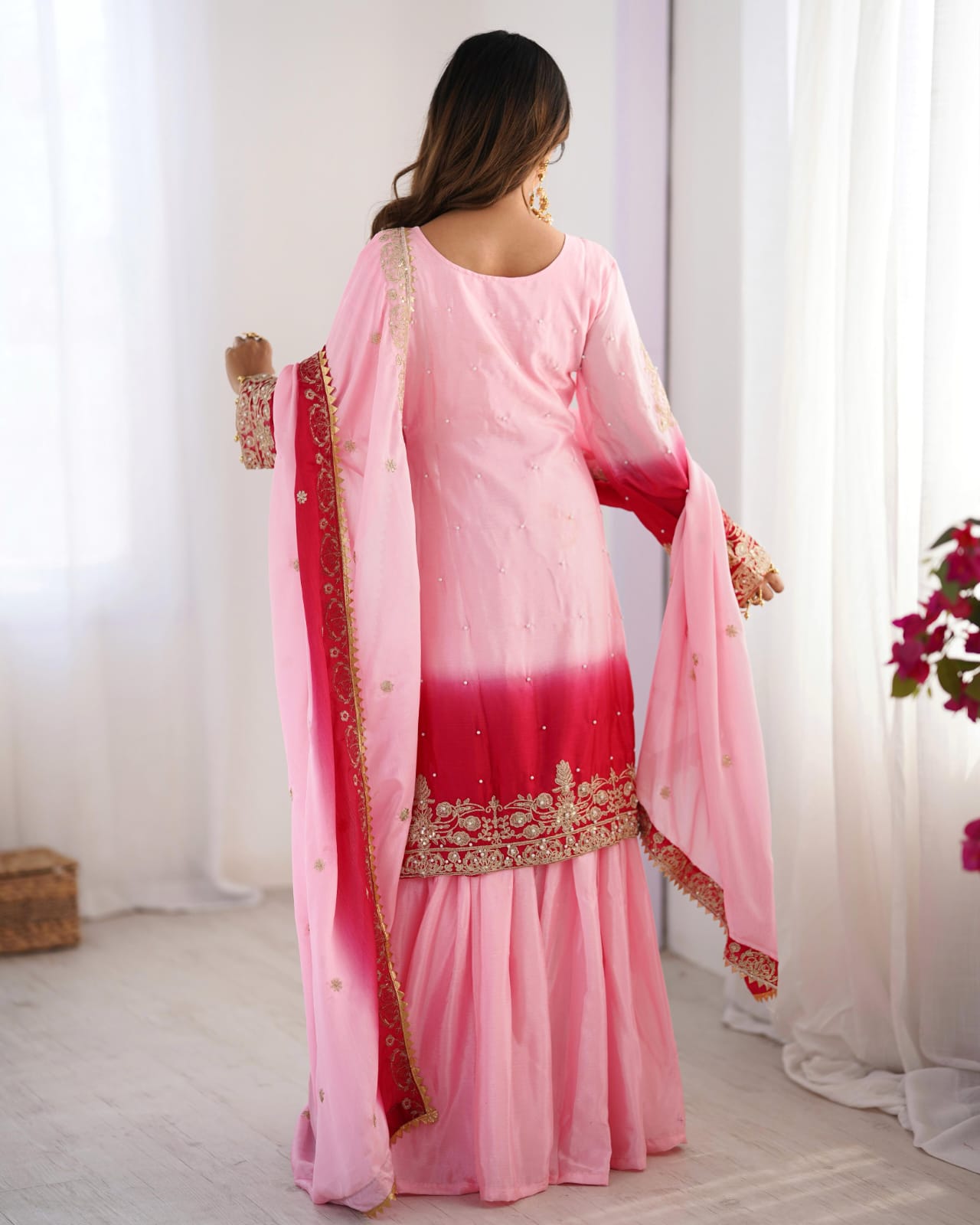 Premium 3-Piece Chinon Silk Suit