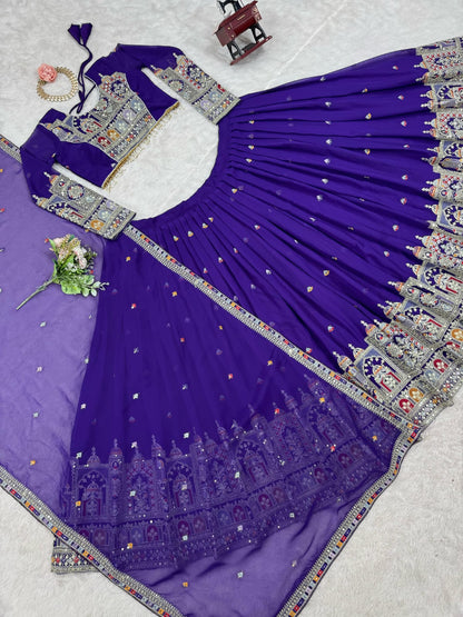 Lehenga Faux Georgette