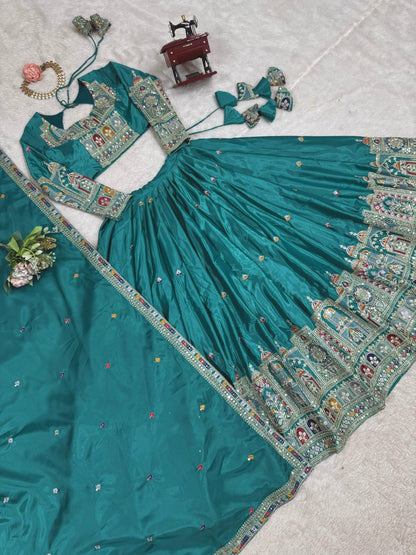 Elegant Coding Dori with Thread & Sequin detailing