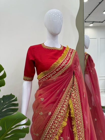 Elegant Designer Saree
