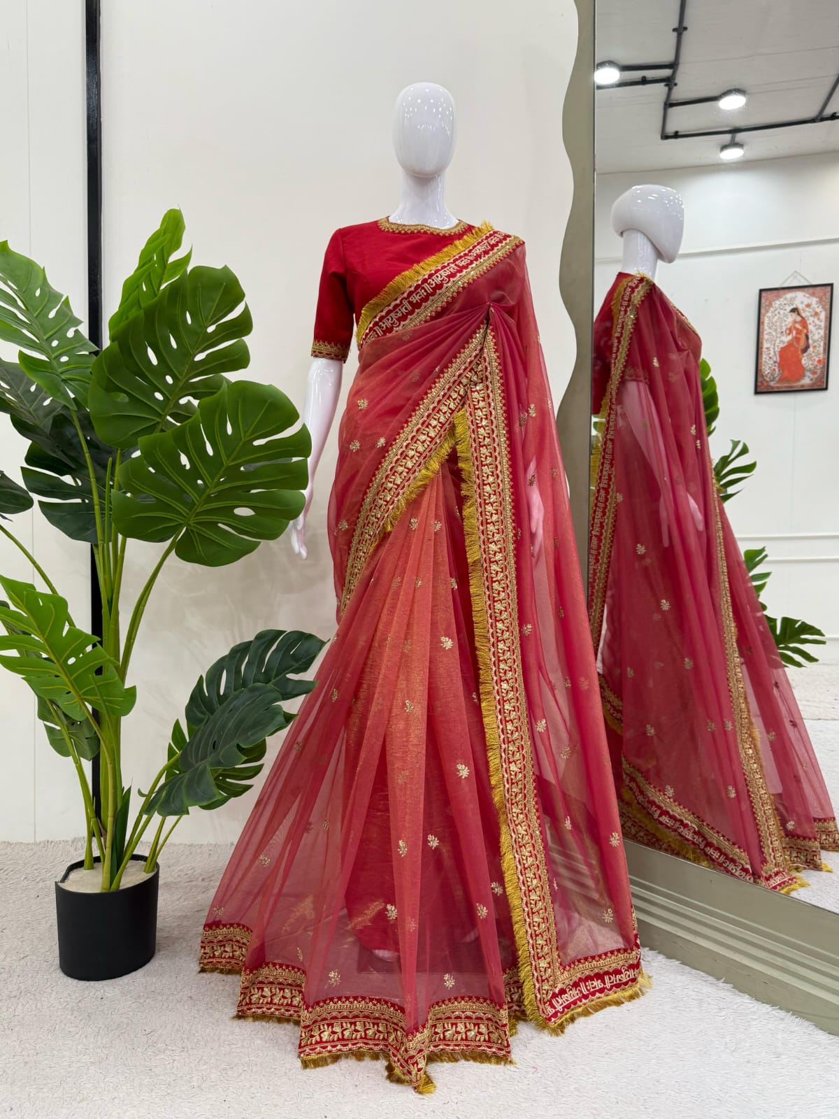 Elegant Designer Saree